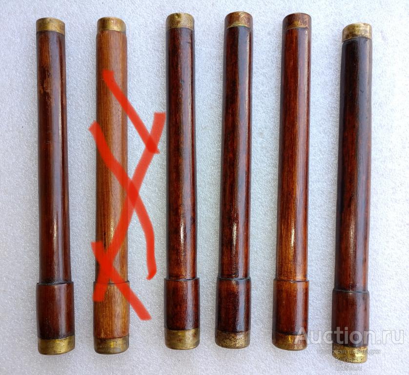 На карабины Мосина ствольные накладки к ложам ранние с латунью