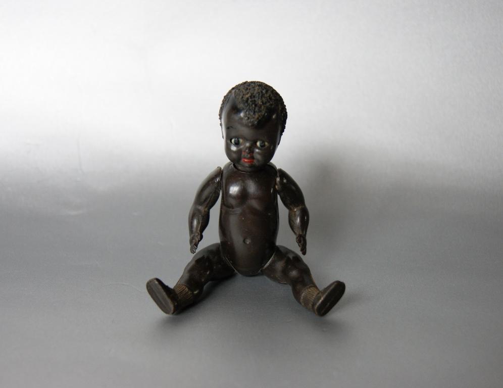 Кукла пупс негритёнок В коллекцию! Целлулоид. 10 см