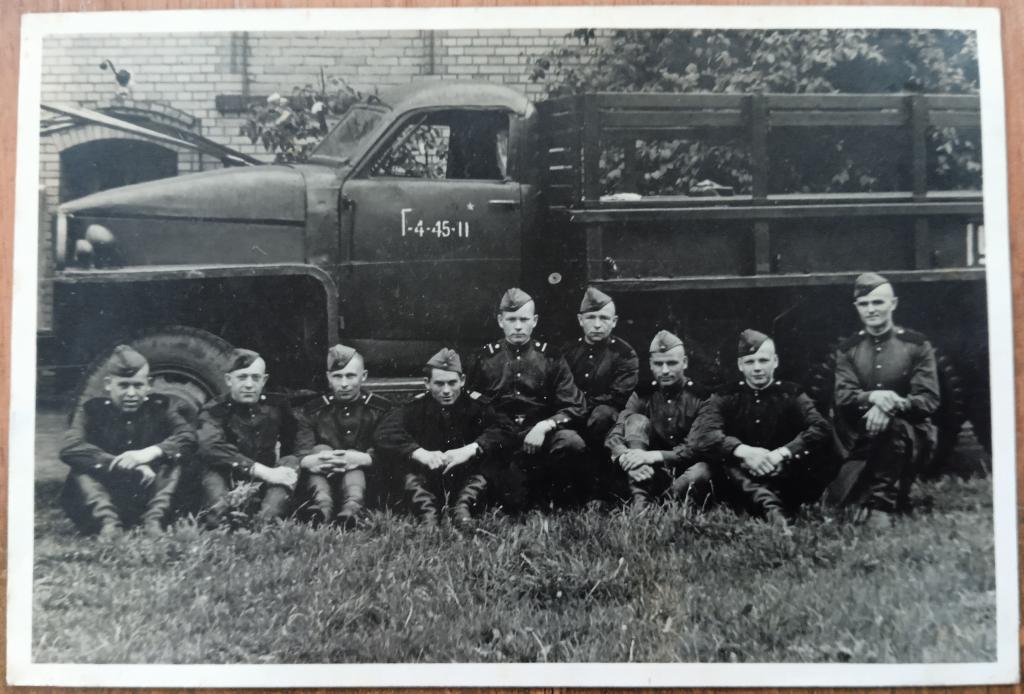 Фото. Вождение на Studebaker . 1950