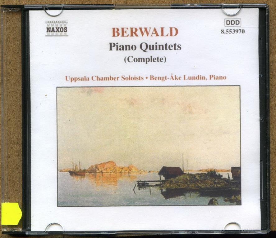 (1192) Франц Бёрвальд (Berwald) Фортепианные квинтеты. Hand-Made CD