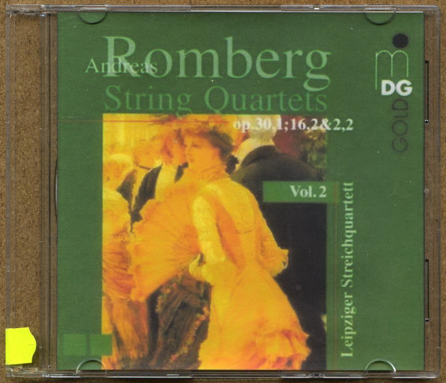 Андреас Ромберг. Струнные квартеты. Hand-Made CD