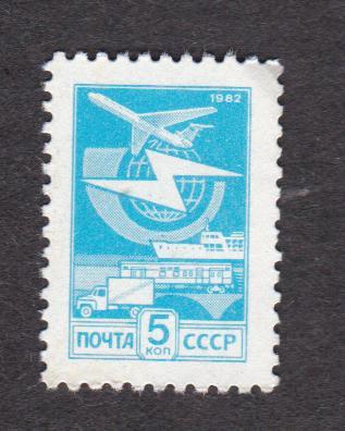 СССР 1983 Стандартный выпуск Простая без клея (5521)