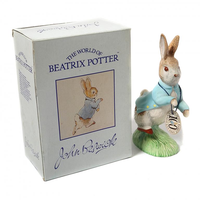 Фарфоровая фигура "Кролик Питер". Beswick