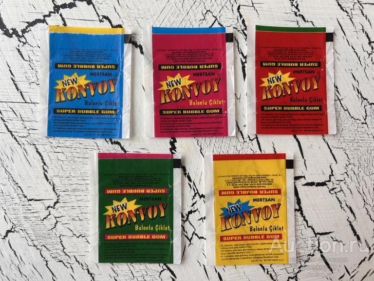 Konvoy new (обертки лот 1)