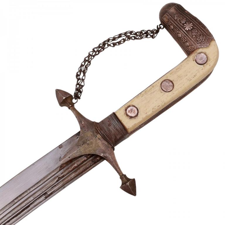 Шамшир в серебряных ножнах, копия (95527)