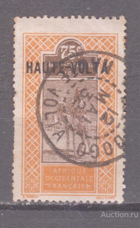 Верхняя Вольта 1920 туарег на верблюде надпечатка Mi14