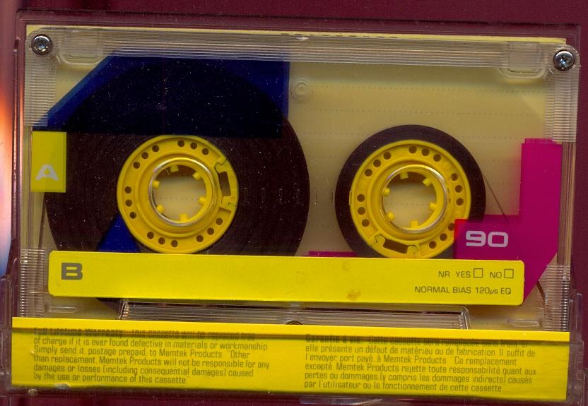 MEMOREX dBS 90  ( 1991 г. ) аудио кассета (лот 4 )