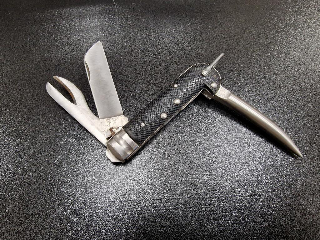 НОЖ БОЦМАНСКИЙ ШЛЮПОЧНЫЙ ИТАЛИЯ S.A.R. 1940-1950  ГОДЫ