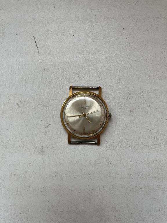 Наручные часы Полет 23 камня. Позолота  Au 20. На ходу.