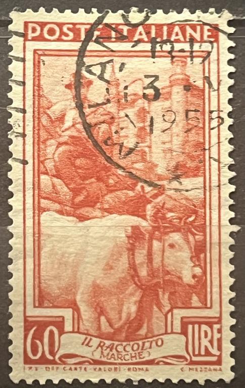 Почтовая марка Италия 🇮🇹 ❗️1950 год❗️