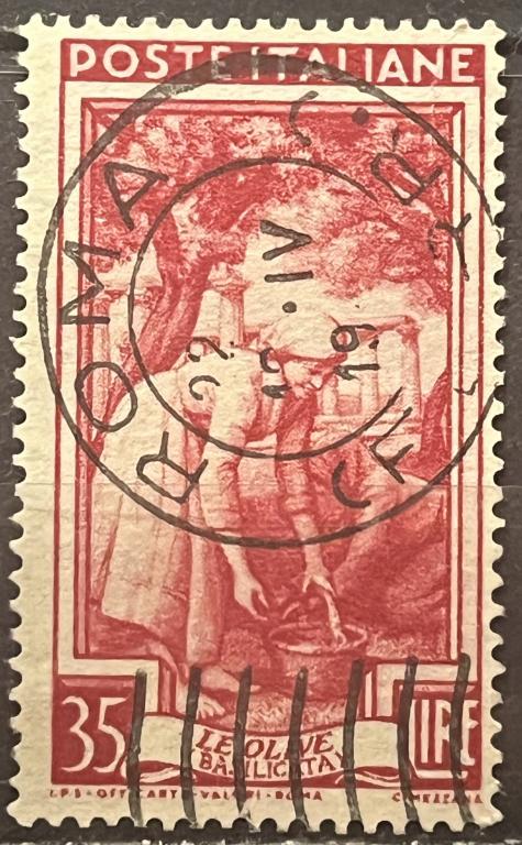 Почтовая марка Италия 🇮🇹 ❗️1950 год❗️