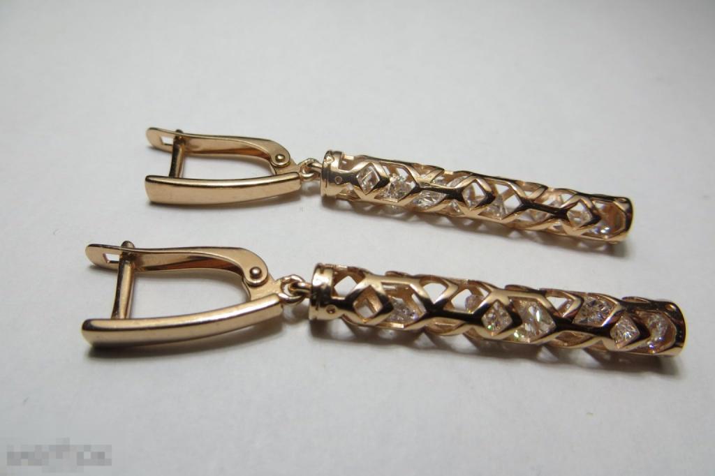 Серьги 925 проба  4,9гр.