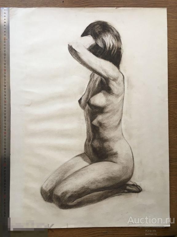 Обнаженная №21. Приблизительно 1973г.  Опанасенко Николай Астафьевич (1936-2013)