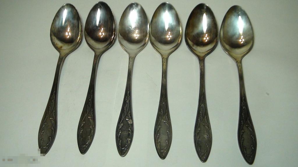 Столовые ложки  мельхиор А37