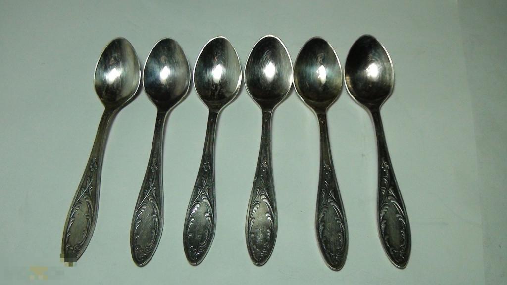 Кофейные ложки мельхиор 23