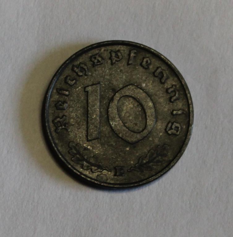 10 пфеннигов 1945 E 3-рейх Германия (3)