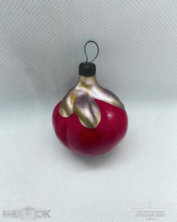 Ёлочная игрушка. Помидор . Каталог. Ссср