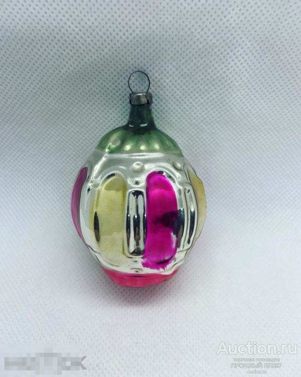 Елочная игрушка.  Китайский фонарик. Ссср