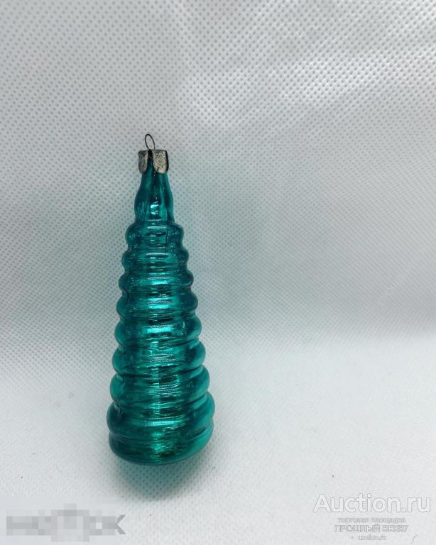 Ёлочная игрушка. Пирамидка. Льдинка.Ссср