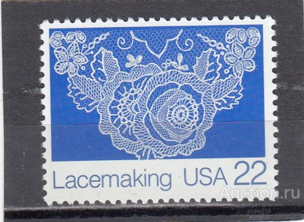 USA  США  1987 Кружева Творчество Искусство Сост** MNH