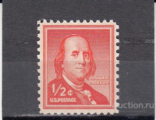 USA  США  1954  Джорж Вашингтон Сост** MNH