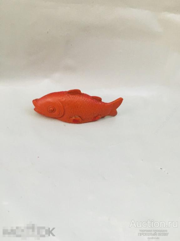 Елочная игрушка. Рыбка. Целлулоид .Ссср
