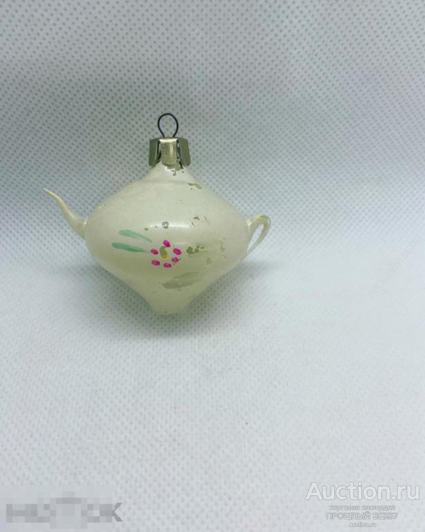 Елочная игрушка. Чайник. Кофейник. Посуда. Ссср