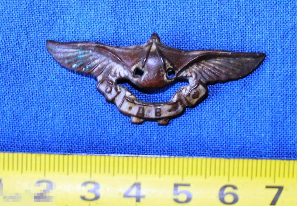 Членский знак общество друзей воздушного флота ( ОДВФ ).