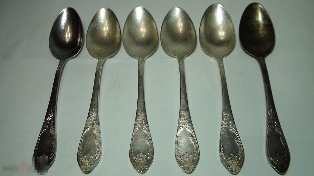 Столовые ложки мельхиор А29