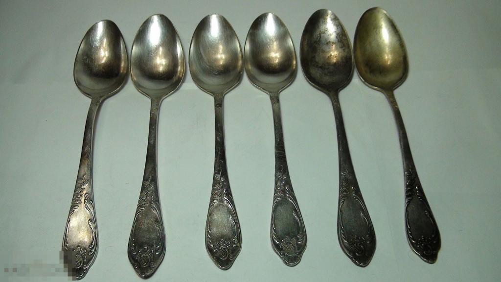 Столовые ложки мельхиор А28