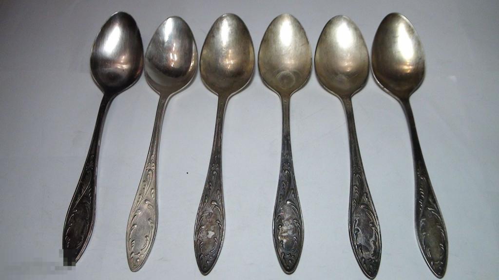 Столовые ложки мельхиор А32