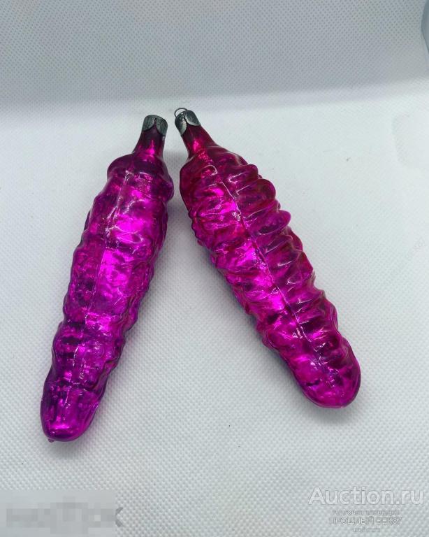 Елочная игрушка. Виноградная лоза . Льдинка   .Ссср