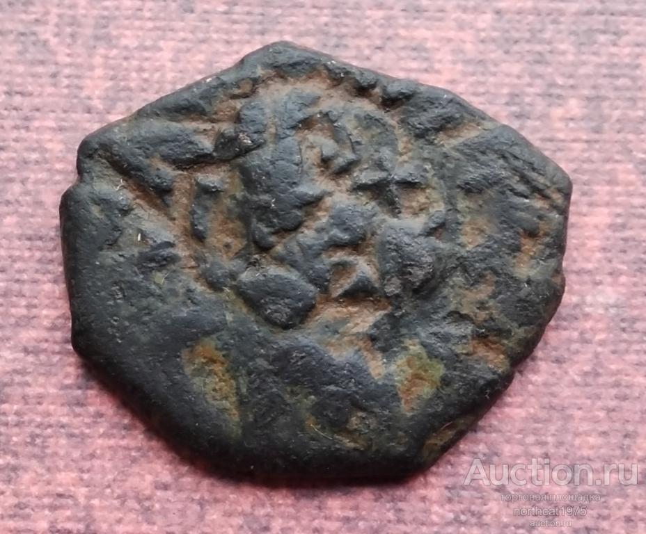 Византия. Византийская империя. Фоллис. Перечекан. (74)