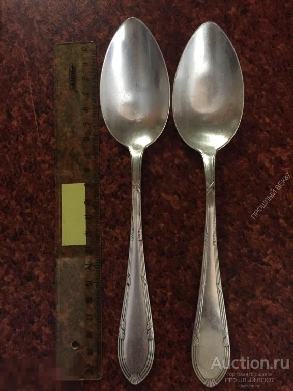 ЛОЖКИ. COSA SILBER.  Мельхиор.Посереб. Германия