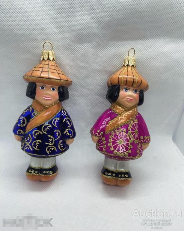 Елочная игрушка.  Народы мира . Польша .Morozko. Ручная работа. Стекло. Коллекционная