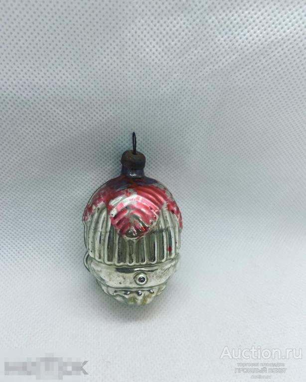 Елочная игрушка . Желудь . Крупная.Ссср