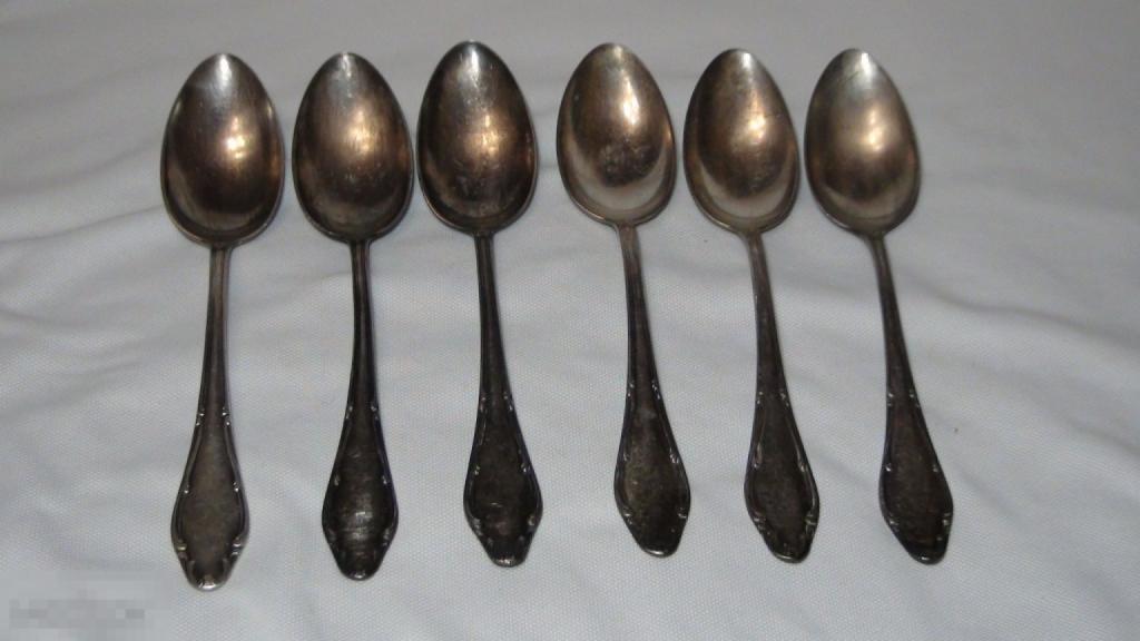 Столовые ложки мельхиор 27