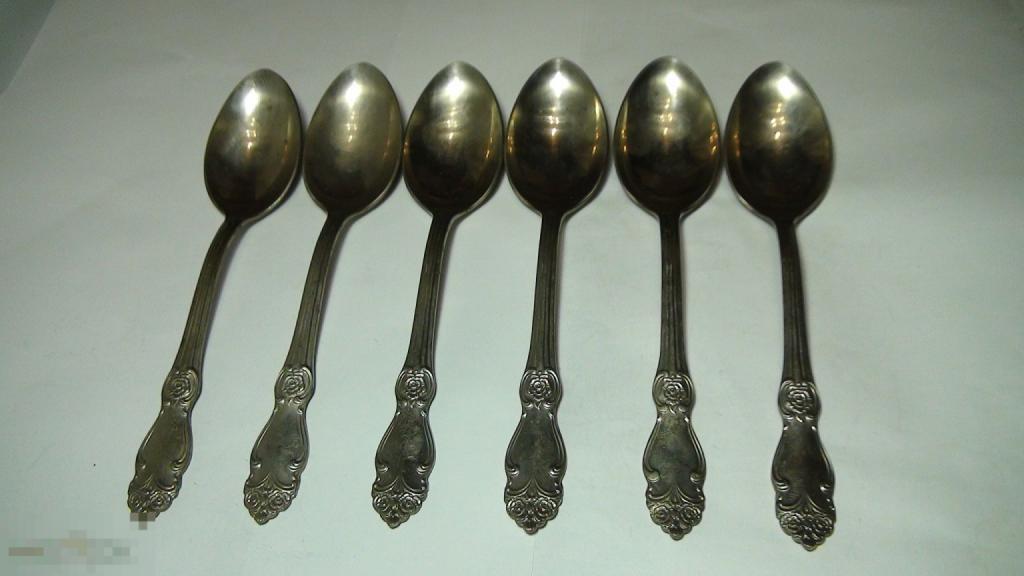 Столовые ложки  мельхиор А13