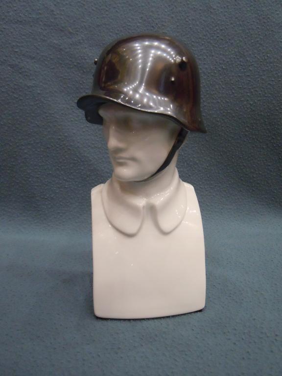 "Бюст солдата" Rosenthal, Германия, 1932г, фарфор, скульптор Теодор Кёрнер