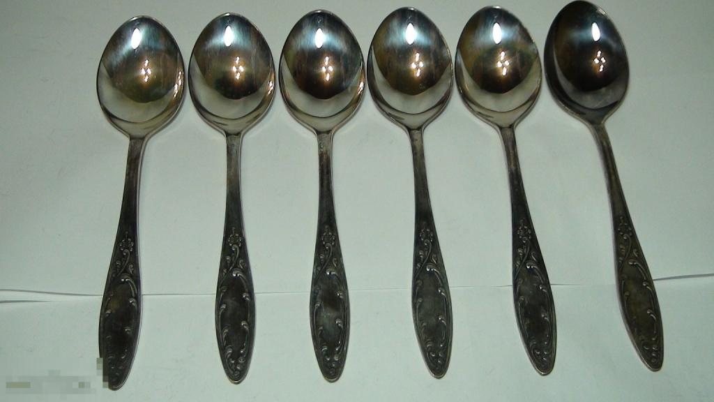 Десертные ложки мельхиор А15