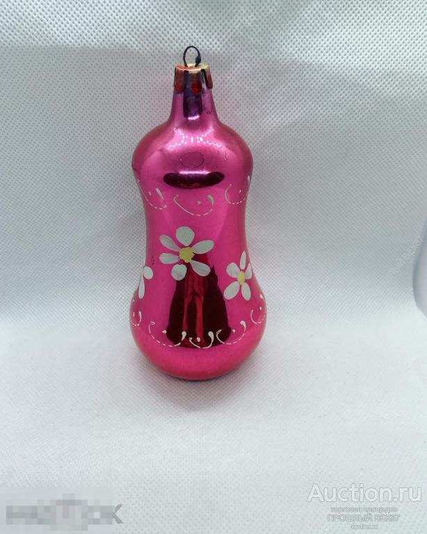 Елочная игрушка . Колокол. Большой. Ссср