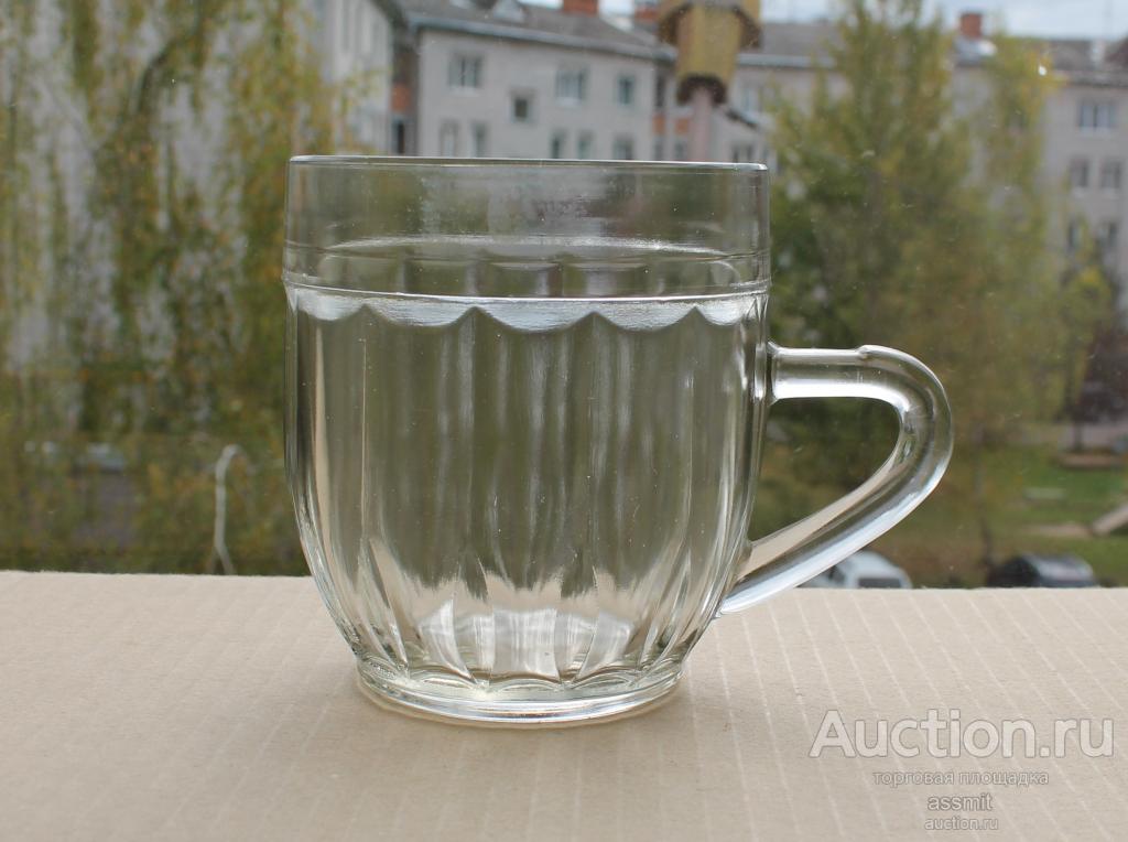 Пивная кружка СССР 0,5 л. 1961 год. АСЗ 14 граней не частая