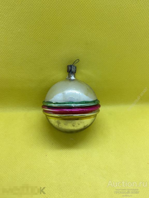 Елочная игрушка . Шар .  Каталог Ссср