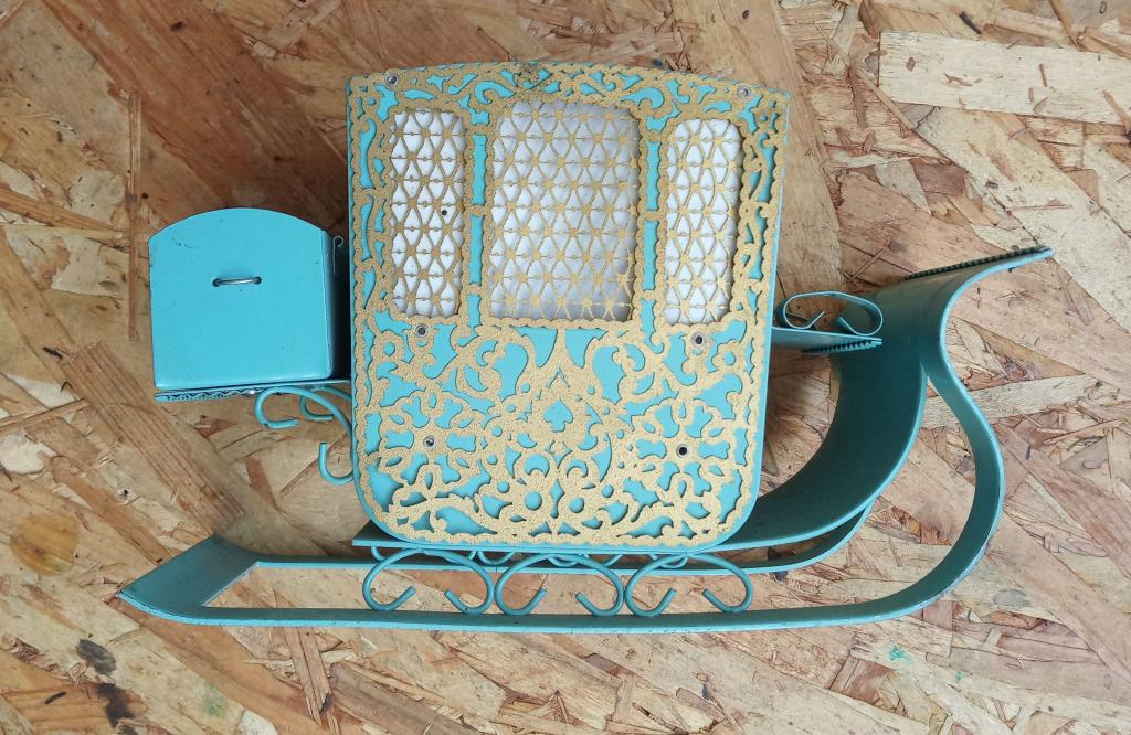 Ночник Светильник лампа СССР Карета Сани 1970-80е гг под ремонт