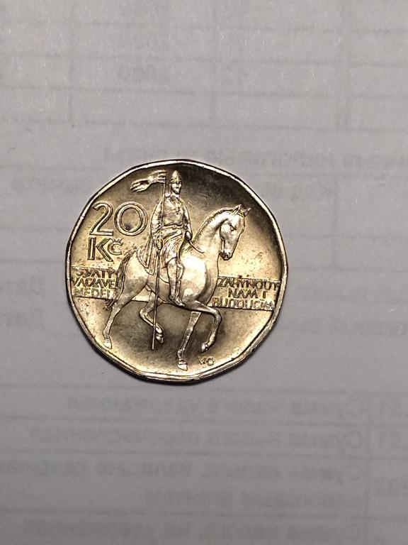 Чехия.  20 крон 2012 года
