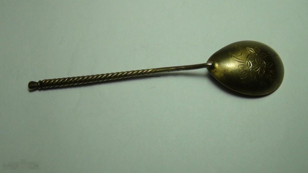Чайная ложка 875 проба  14,3гр