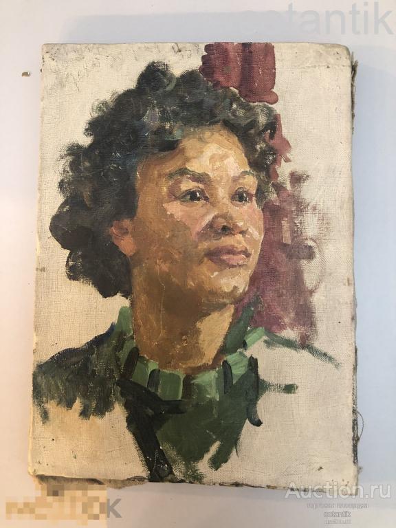 Аристова И.Ф. Женский портрет , 1960-е годы,холст, масло.