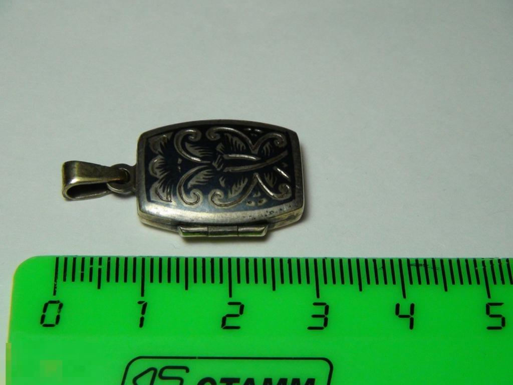 Медальон 925 проба Северная чернь 5,6гр.