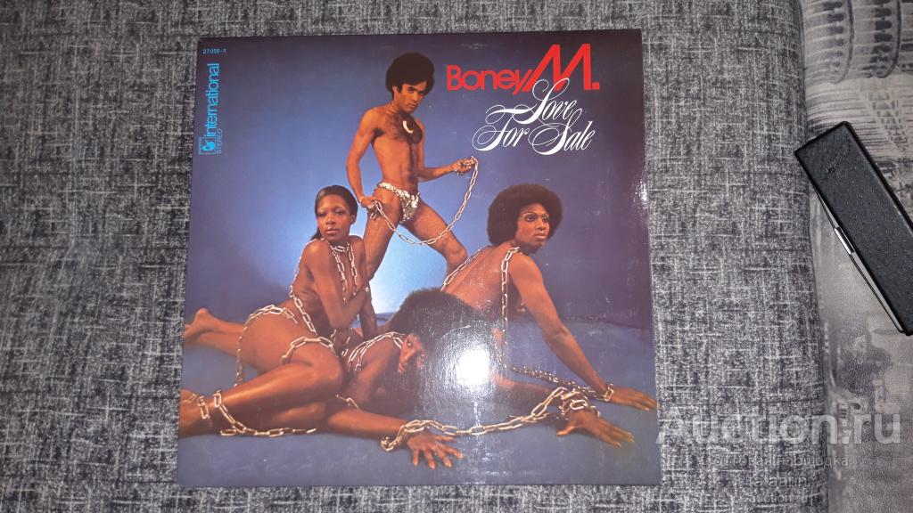 LP BONEY M. - Love For Sale .1977 Gema. POSTER