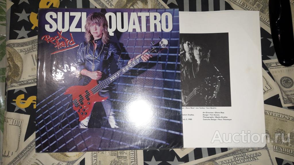 LP SUZI QUATRO ‎– Rock Hard . 1980, Canada